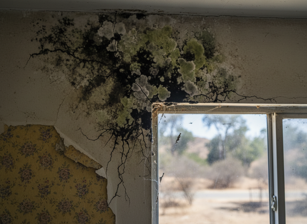 Common Mold Spots in Pre-1980s Houses Near Topanga Canyon