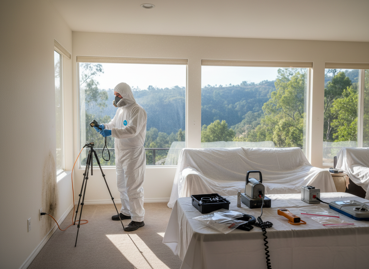 Air quality and mold testing in Woodland Hills