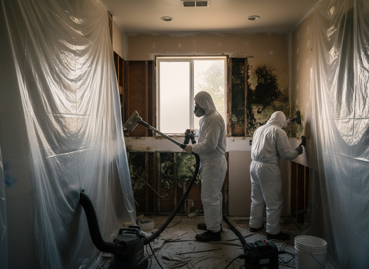 bathroom mold removal service in Woodland Hills