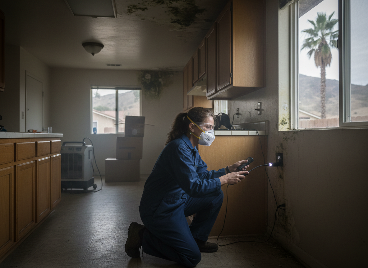 Home mold inspection in Woodland Hills