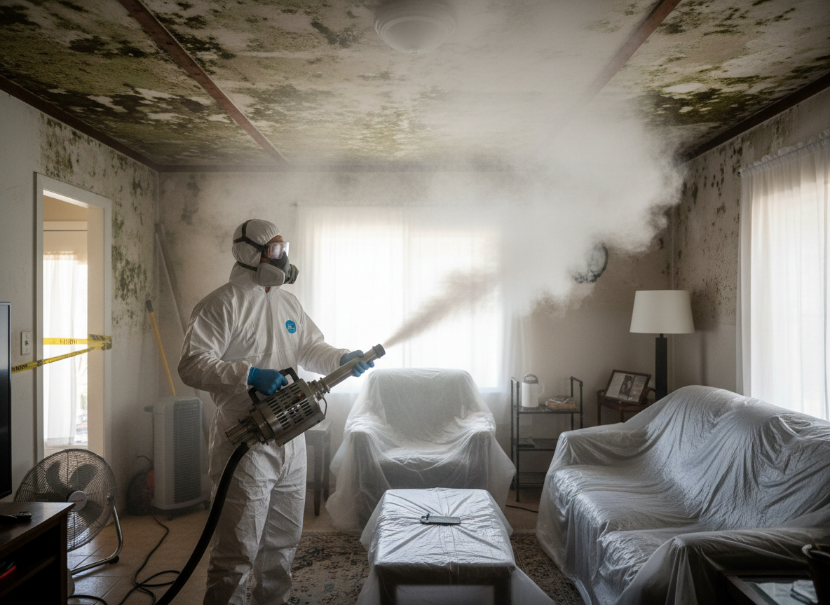 mold fogging treatment in Woodland Hills