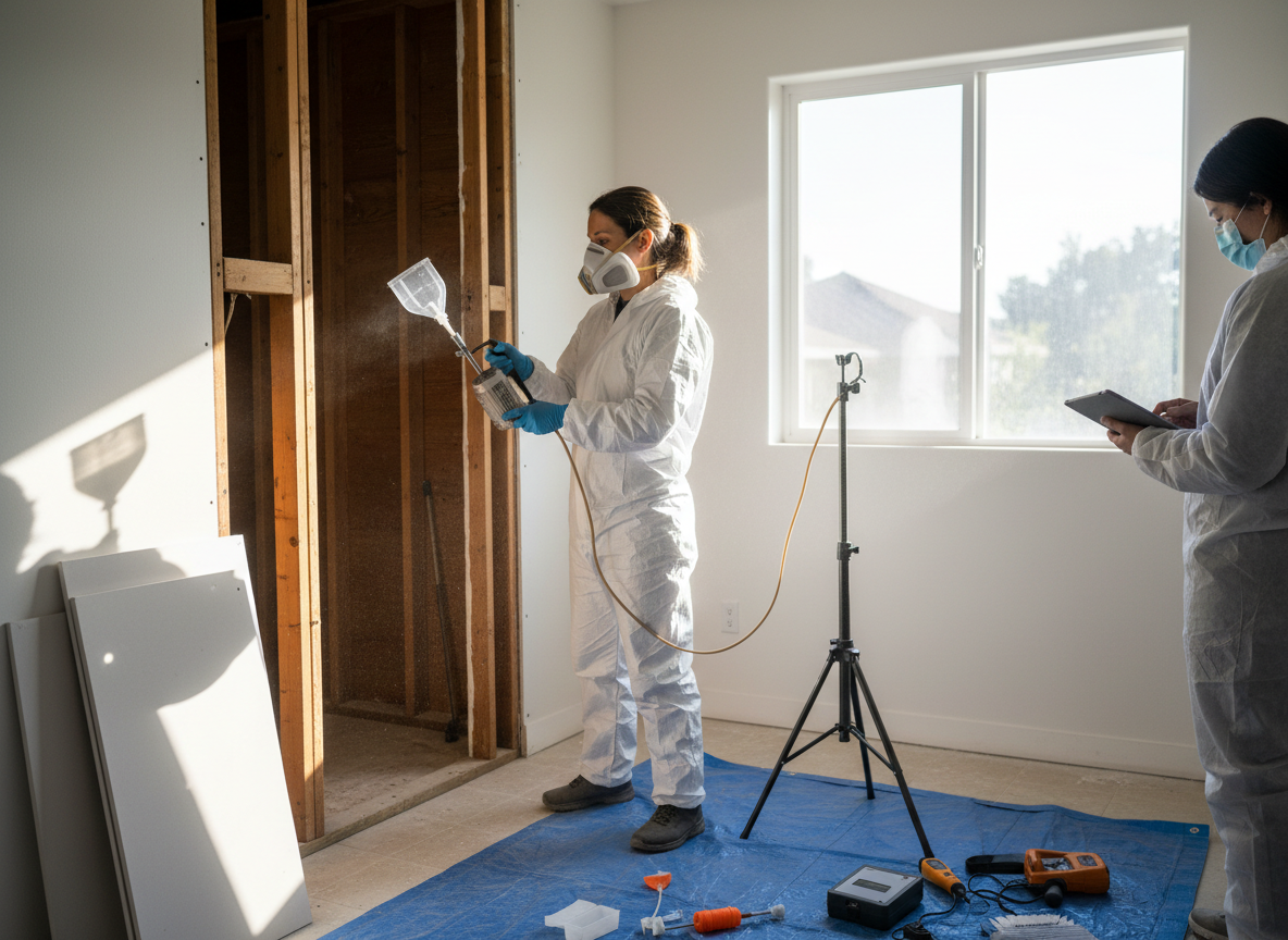 post remediation mold testing in Woodland Hills