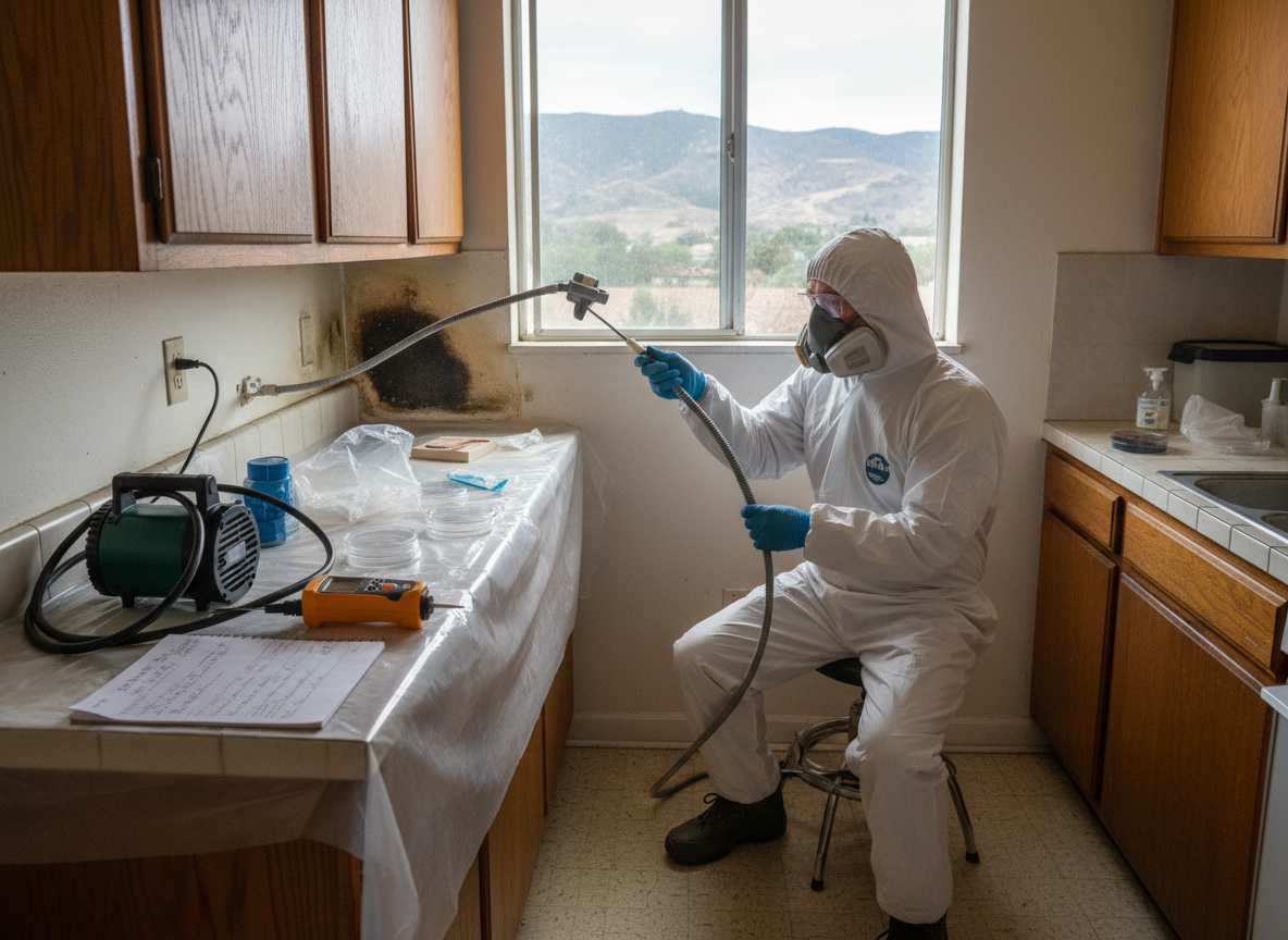 Residential mold testing in Woodland Hills