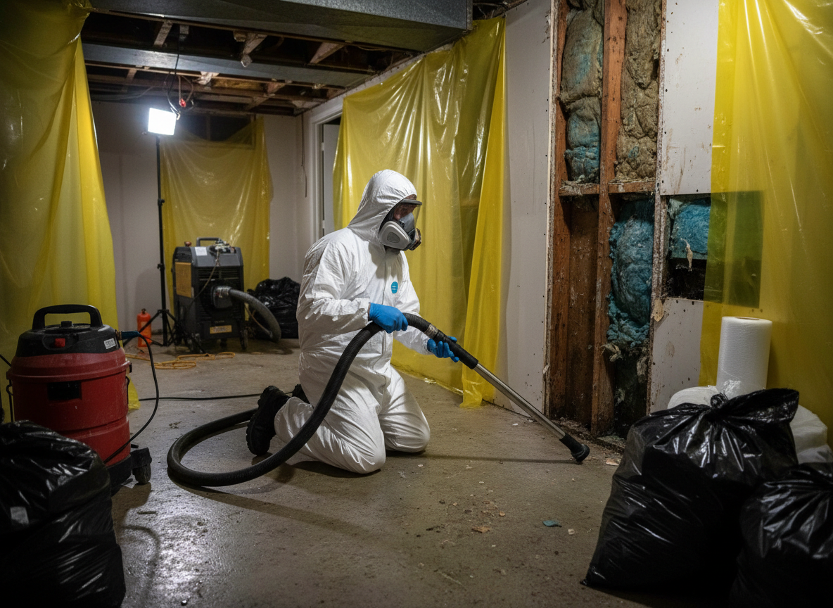 water damage mold remediation in Woodland Hills
